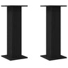 Supporto per piante Vidaxx 2 pezzi rovere nero 30 x 30 x 80 cm in legno composito