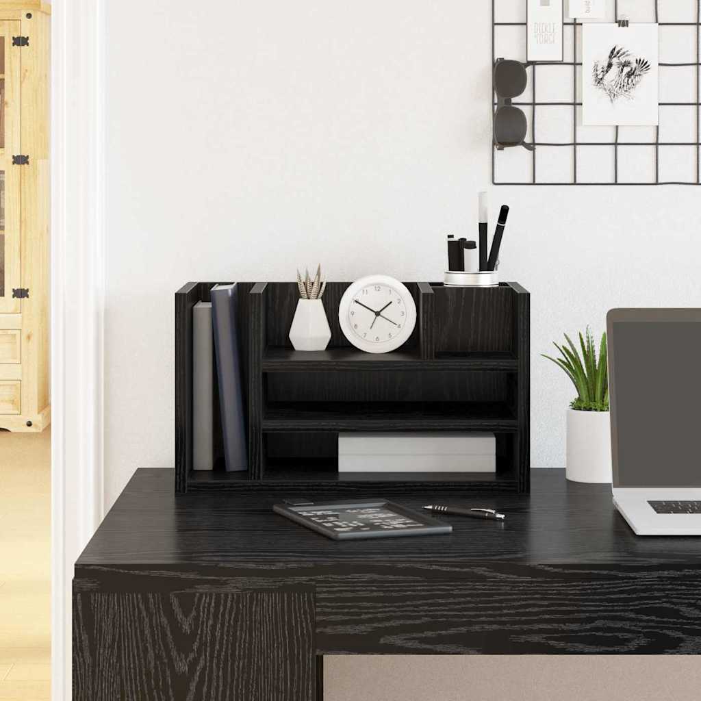Vidaxx organizer da scrivania in legno vecchio 44,5 x 24 x 25 cm in legno lavorato