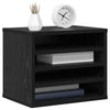 VidaXL organizer da scrivania rovere nero 36 x 26 x 29,5 cm rifinito in legno