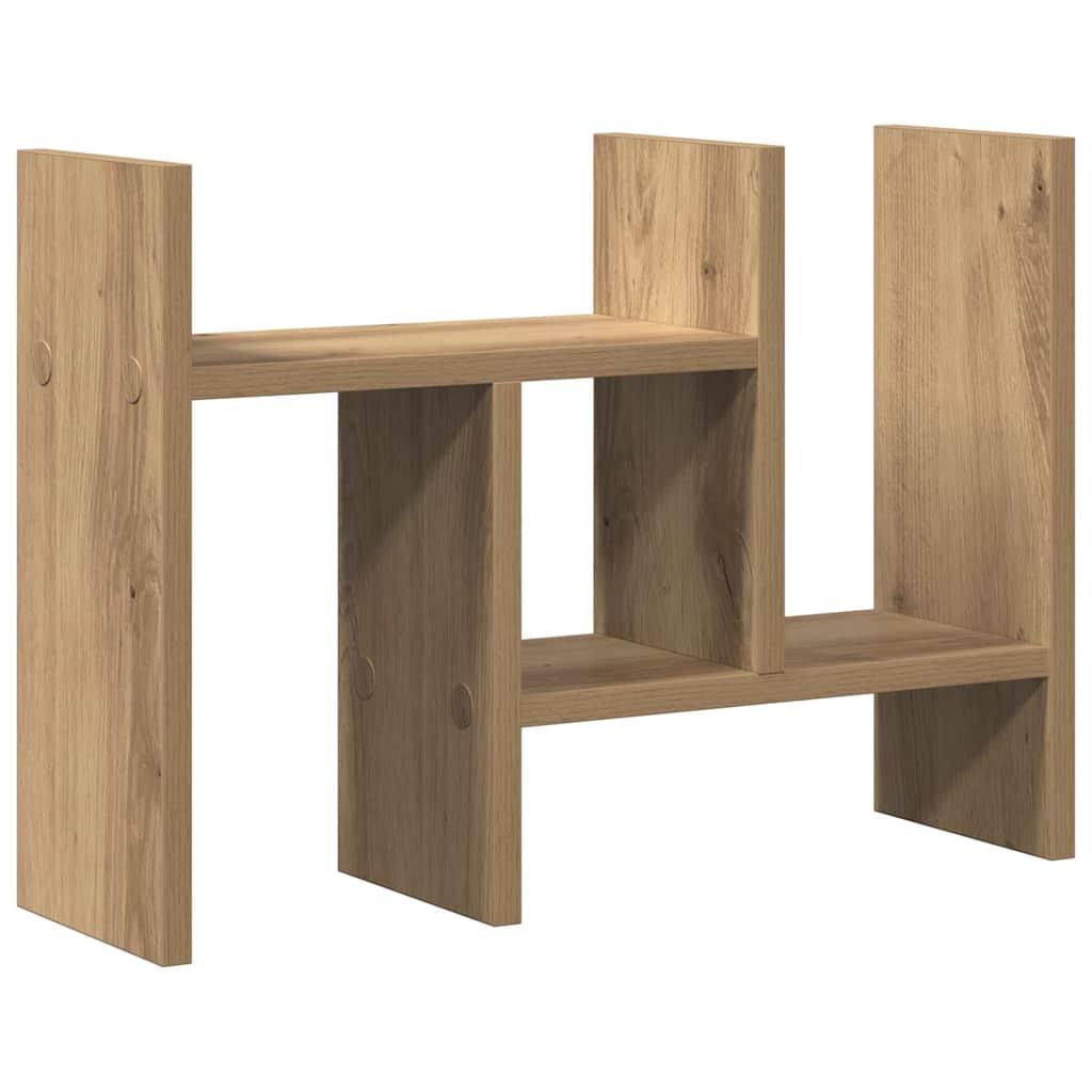 Organizer da scrivania Vidaxx rovere artigianale 34,5 x 15,5 x 35,5 cm