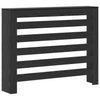 Vidaxl radiatorafdekking zwart eiken 104 x 20 x 82 cm bewerkt hout