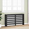 Vidaxx cubierta para radiador roble negro 149 x 20 x 82 cm madera contrachapada