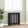 Vidaxl radiatorafdekking zwart eiken 78 x 20 x 82 cm bewerkt hout