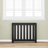 Vidaxl radiatorafdekking zwart eiken 104 x 20 x 82 cm bewerkt hout