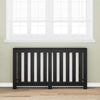 Vidaxx cubierta para radiador roble negro 149 x 20 x 82 cm madera contrachapada