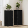 Supporto per piante Vidaxx 2 pezzi rovere nero 30 x 30 x 70 cm in legno composito