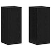 Supporto per piante Vidaxx 2 pezzi rovere nero 30 x 30 x 70 cm in legno composito