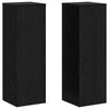 Supporto per piante Vidaxx rovere nero 33 x 33 x 100 cm in legno lavorato