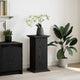 Espositore Vidaxxl con ripiano rovere nero 31 x 30 x 60 cm in derivati del legno