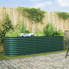 Vidaxx cama elevada verde 320 x 80 x 81 cm acero
