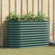 Vidaxx cama elevada verde 160 x 80 x 81 cm acero