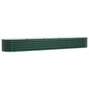 Vidaxx cama elevada verde 400 x 80 x 44 cm acero