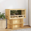 Vidaxl terrario marrón 100 x 50 x 100 cm osb