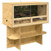 Vidaxl terrario marrón 100 x 50 x 100 cm osb