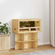 Vidaxl terrarium bruin 80 x 40 x 90 cm osb