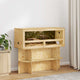 Vidaxl terrario marrón 100 x 40 x 90 cm osb
