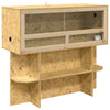 Terrario Vidaxl marrone 100 x 40 x 90 cm osb