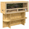 Terrario Vidaxl marrone 100 x 40 x 90 cm osb