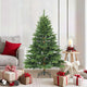 Vidaxx albero di Natale artificiale pieghevole verde 150 cm PVC, PE e acciaio