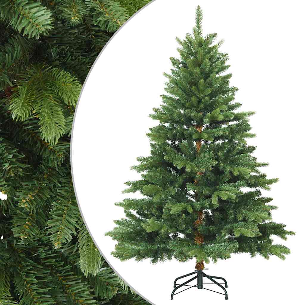 Vidaxx albero di Natale artificiale pieghevole verde 150 cm PVC, PE e acciaio