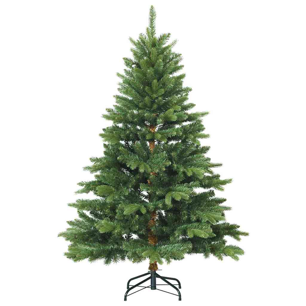 Vidaxx albero di Natale artificiale pieghevole verde 150 cm PVC, PE e acciaio