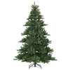 Vidaxx árbol de Navidad artificial plegable verde 210 cm PVC, acero