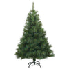 Vidaxl kunstmatige inklapbare kerstboom groen 120 cm pvc, staal
