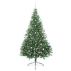 Vidaxx árbol de Navidad artificial preiluminado con 300 LED verde 240 cm PVC