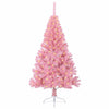 VidaXL Árbol de Navidad artificial preiluminado con 150 LED rosa 150 cm PVC
