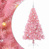 VidaXL Árbol de Navidad artificial preiluminado con 150 LED rosa 150 cm PVC
