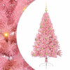 VidaXL Árbol de Navidad artificial preiluminado con 150 LED rosa 150 cm PVC