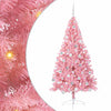 VidaXL albero di Natale artificiale preilluminato con 300 LED rosa 180 cm in PVC