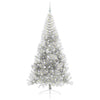 Vidaxx árbol de Navidad artificial preiluminado con 300 LED plateado 210 cm