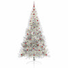 Árbol de Navidad artificial vidaxx preiluminado con 300 LED plateado 240 cm