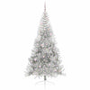 Vidaxx albero di Natale artificiale preilluminato con 300 LED argento tappo da 240 cm
