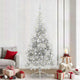 Vidaxx albero di Natale artificiale preilluminato con 300 LED argento tappo da 240 cm
