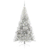Vidaxx albero di Natale artificiale preilluminato con 300 LED argento tappo da 240 cm
