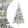 Árbol de Navidad artificial vidaxx preiluminado con 300 LED plateado 240 cm