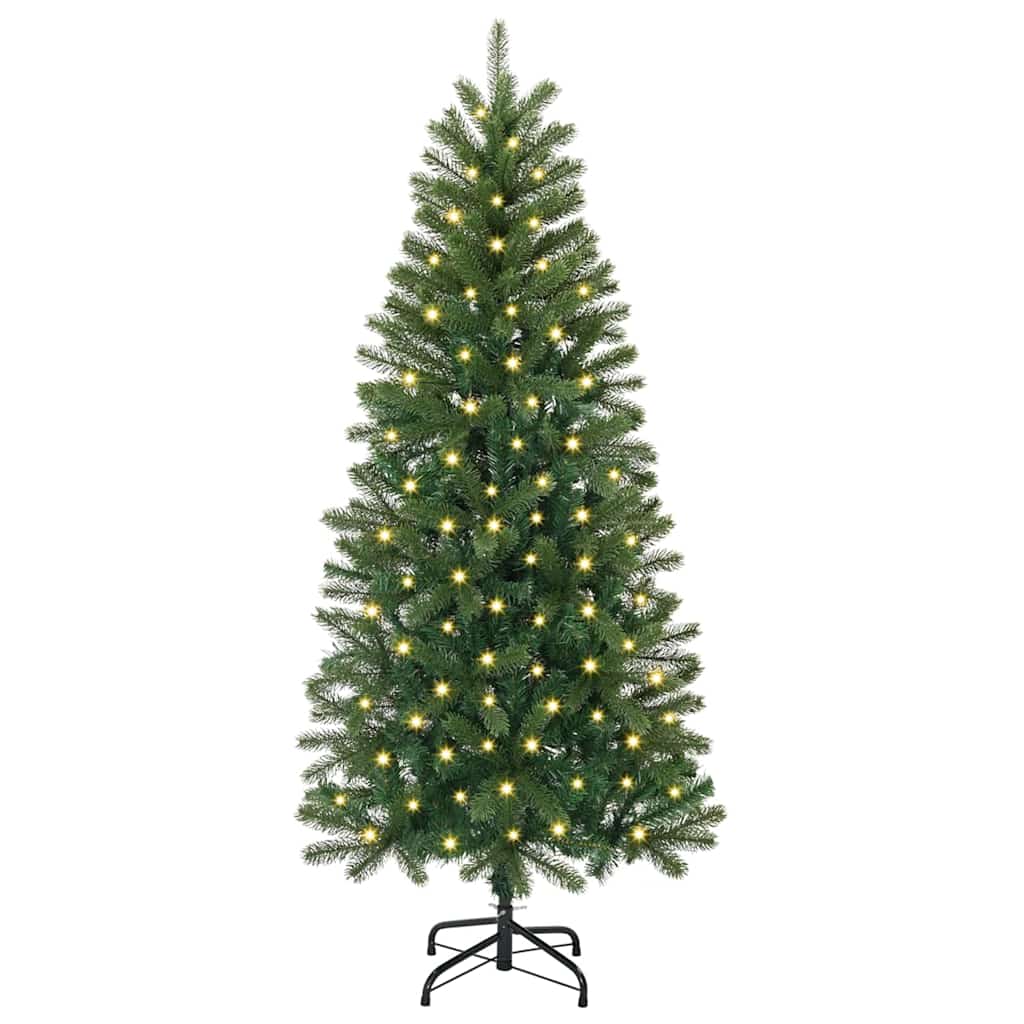 Albero di Natale artificiale Vidaxx con 150 LED con standard verde 120 cm PE e PVC