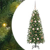 Albero di Natale artificiale Vidaxx con 150 LED con standard verde 120 cm PE e PVC