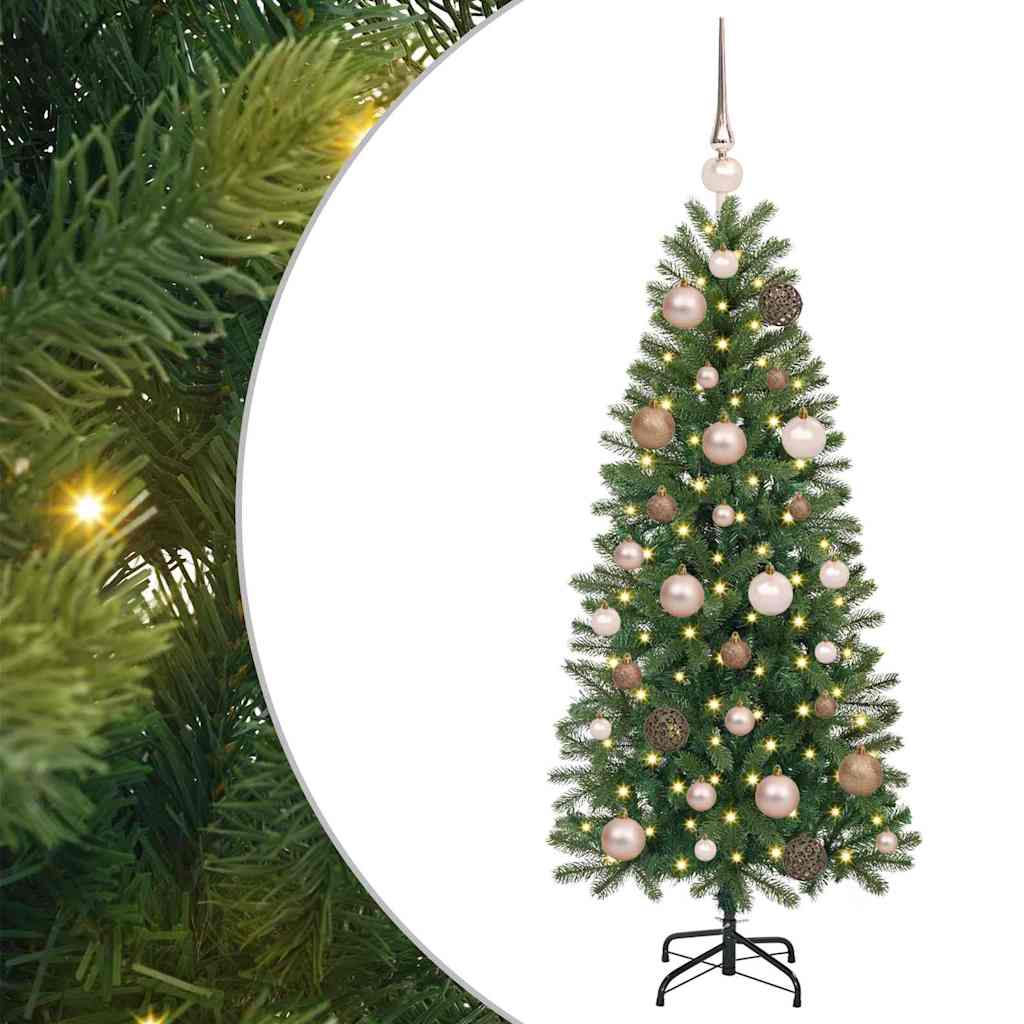 Albero di Natale artificiale Vidaxx con 150 LED con standard verde 120 cm PE e PVC