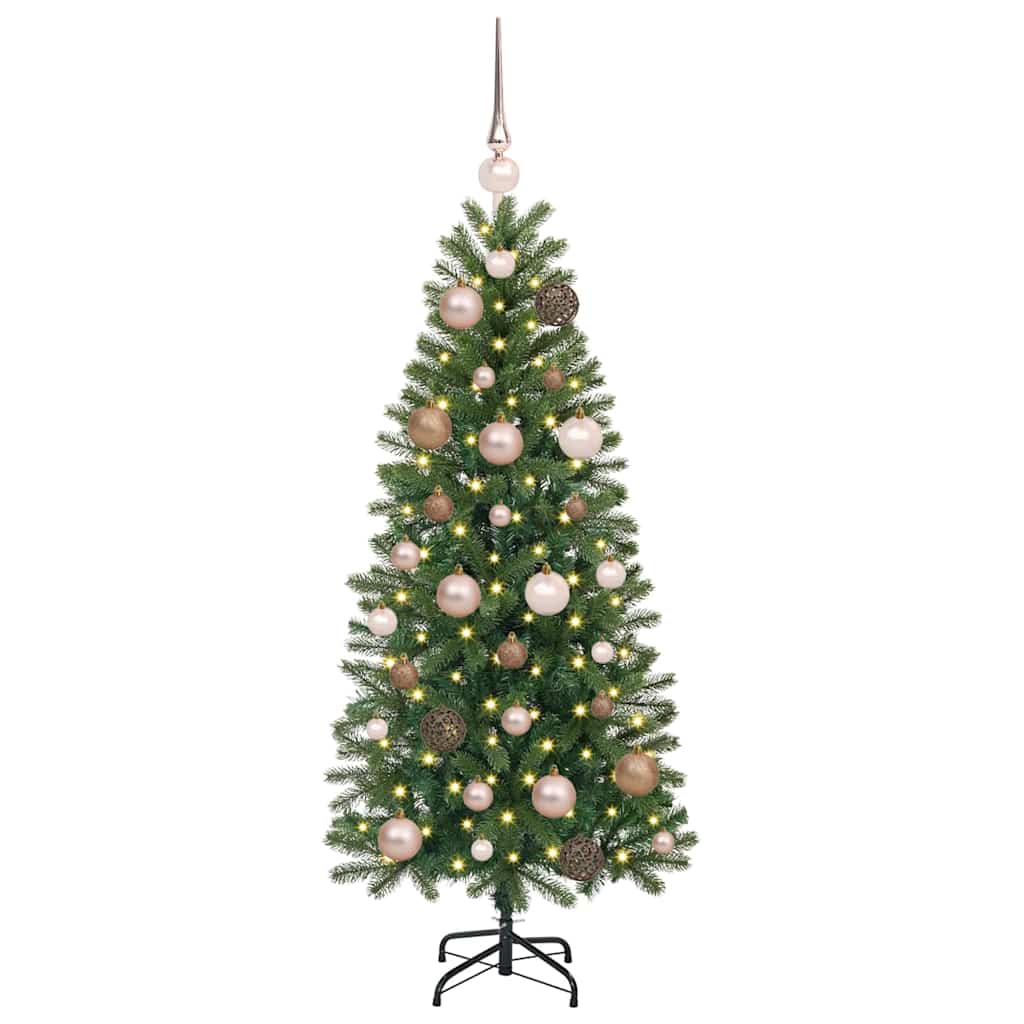 Albero di Natale artificiale Vidaxx con 150 LED con standard verde 120 cm PE e PVC