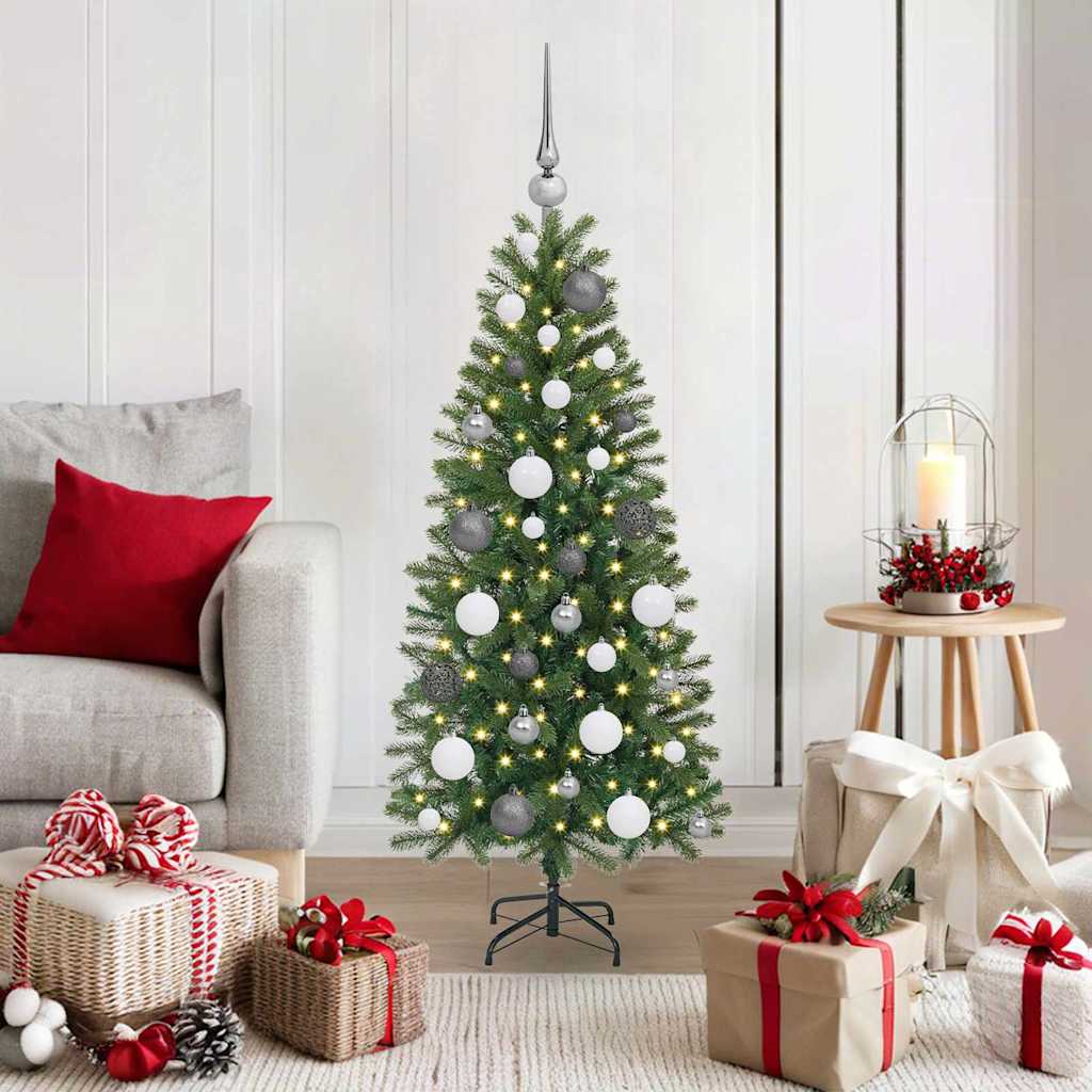 Árbol de Navidad artificial Vidaxx con 150 LED con estándar verde 120 cm PE y PVC