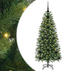 Albero di Natale artificiale Vidaxx con 150 LED con standard verde 120 cm PE e PVC