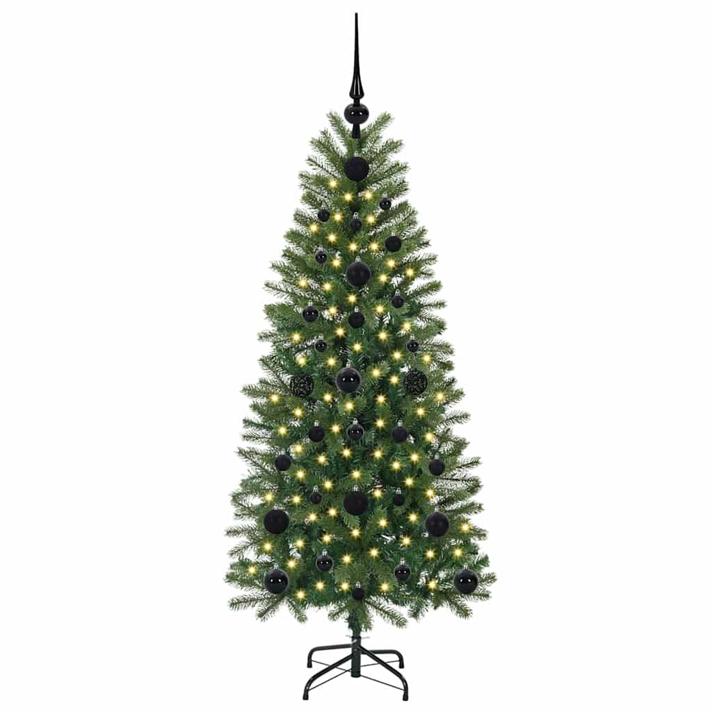 Albero di Natale artificiale Vidaxx con 150 LED con standard verde 120 cm PE e PVC