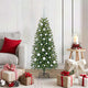 Albero di Natale artificiale Vidaxx con 150 LED con standard verde 120 cm PE e PVC