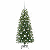 Albero di Natale artificiale Vidaxx con 150 LED con standard verde 120 cm PE e PVC
