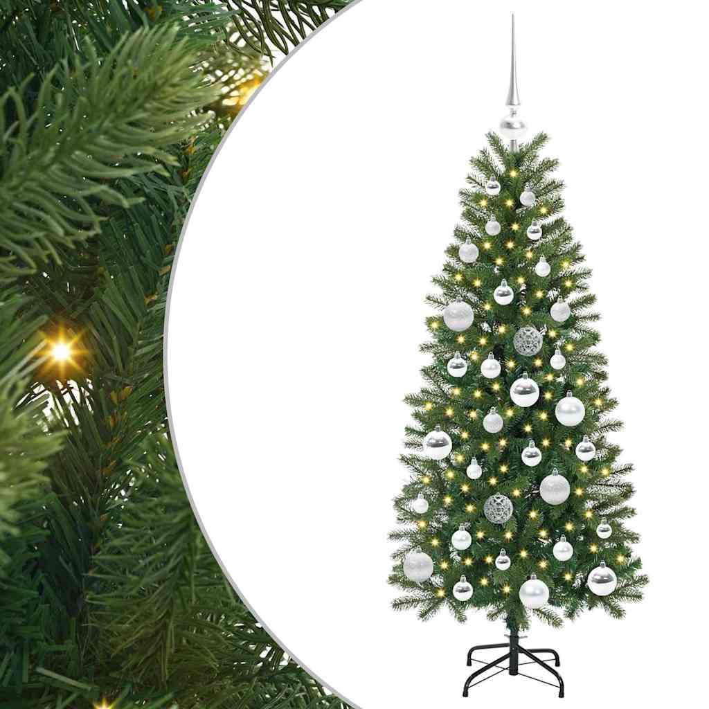 Albero di Natale artificiale Vidaxx con 150 LED con standard verde 120 cm PE e PVC