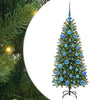 Albero di Natale artificiale Vidaxx con 150 LED con standard verde 120 cm PE e PVC