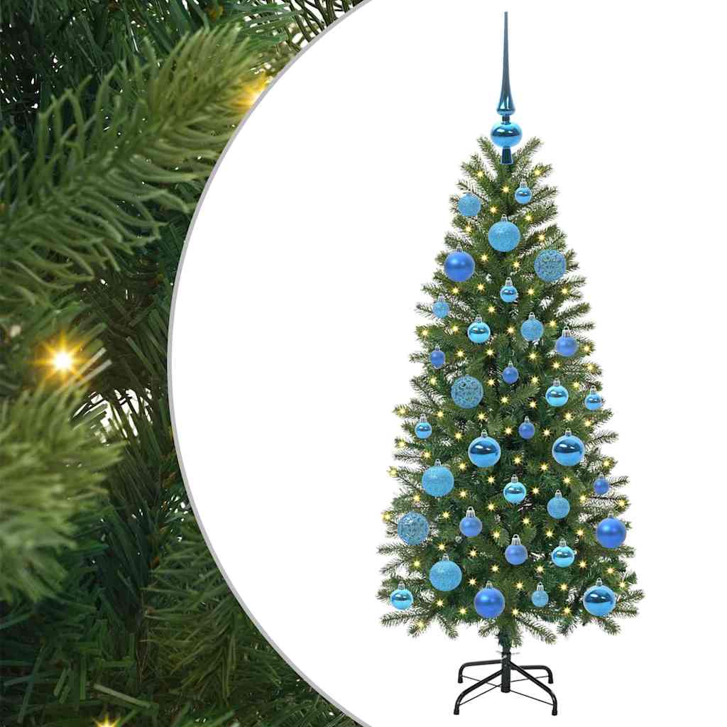 Albero di Natale artificiale Vidaxx con 150 LED con standard verde 120 cm PE e PVC